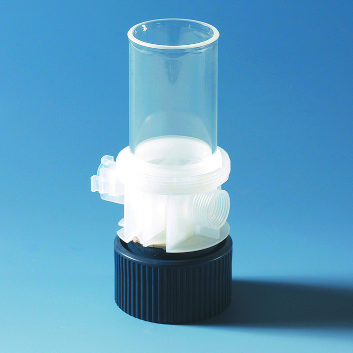 Dispenseringssylinder med ventilblokk  for Titrette 50 ml