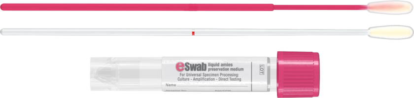 eSwab MRSA System, 2 regular swabs, 50 stk